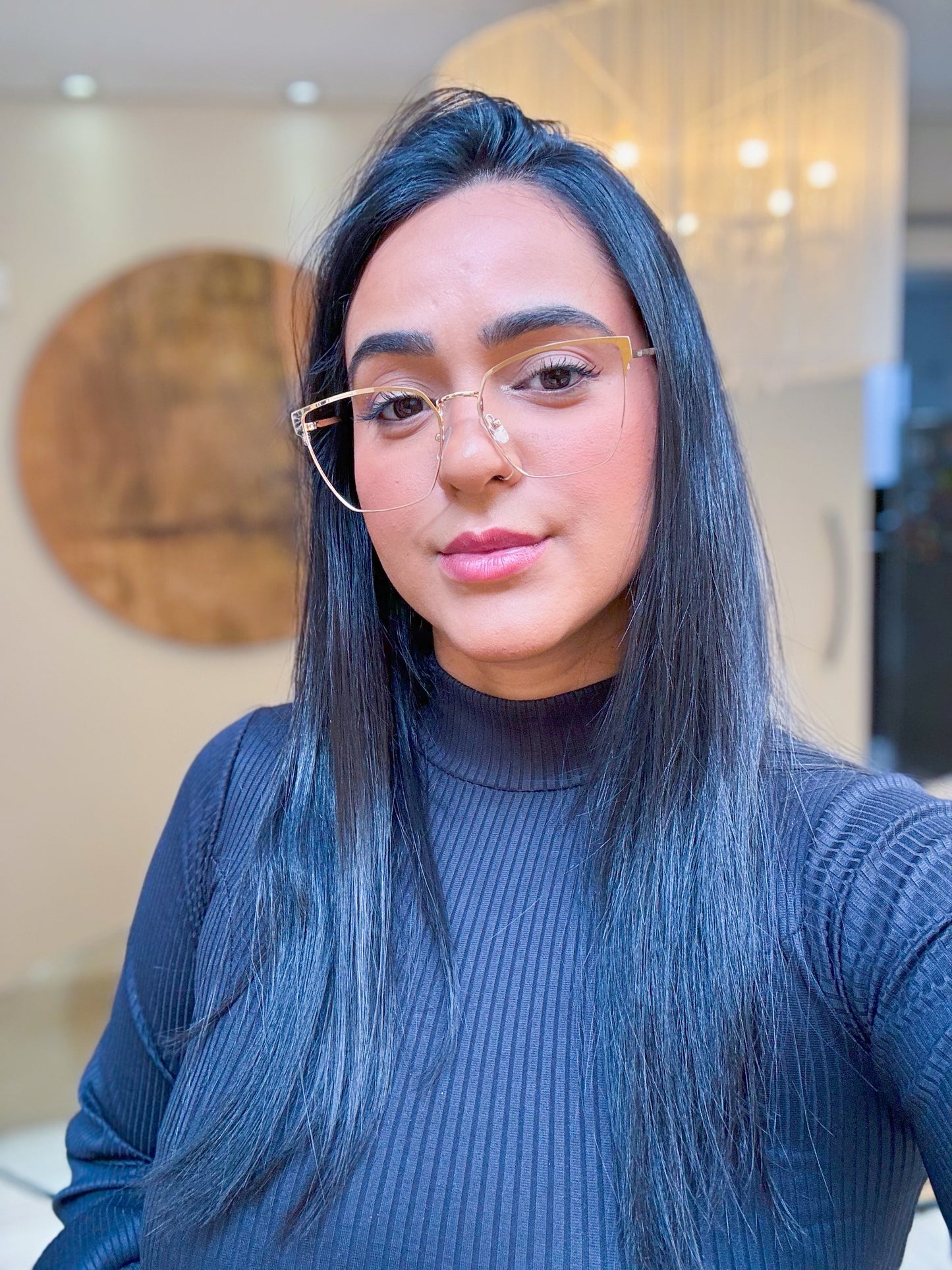 Óculos Estela - Dourado