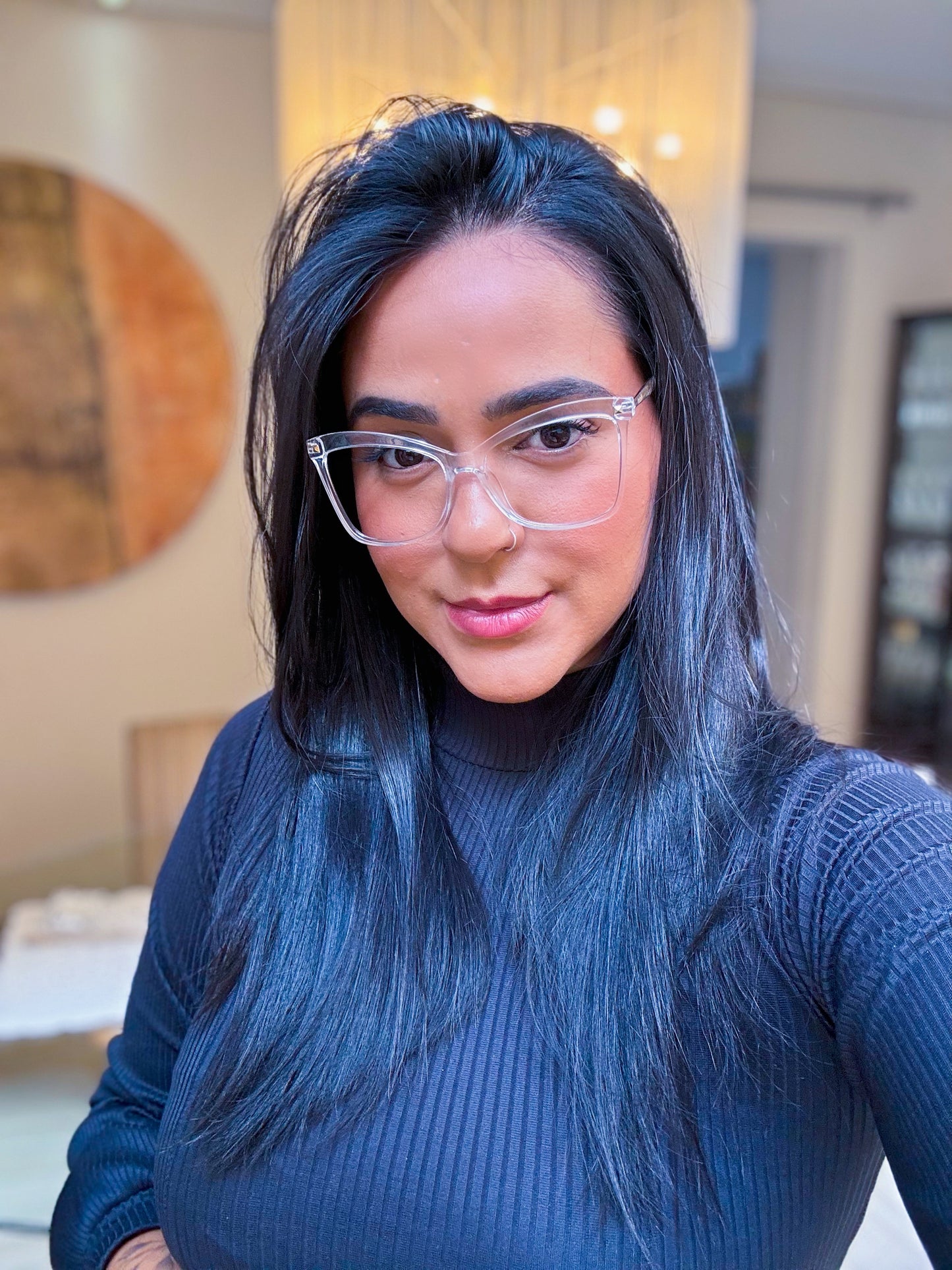 Óculos Rebeca - Transparente