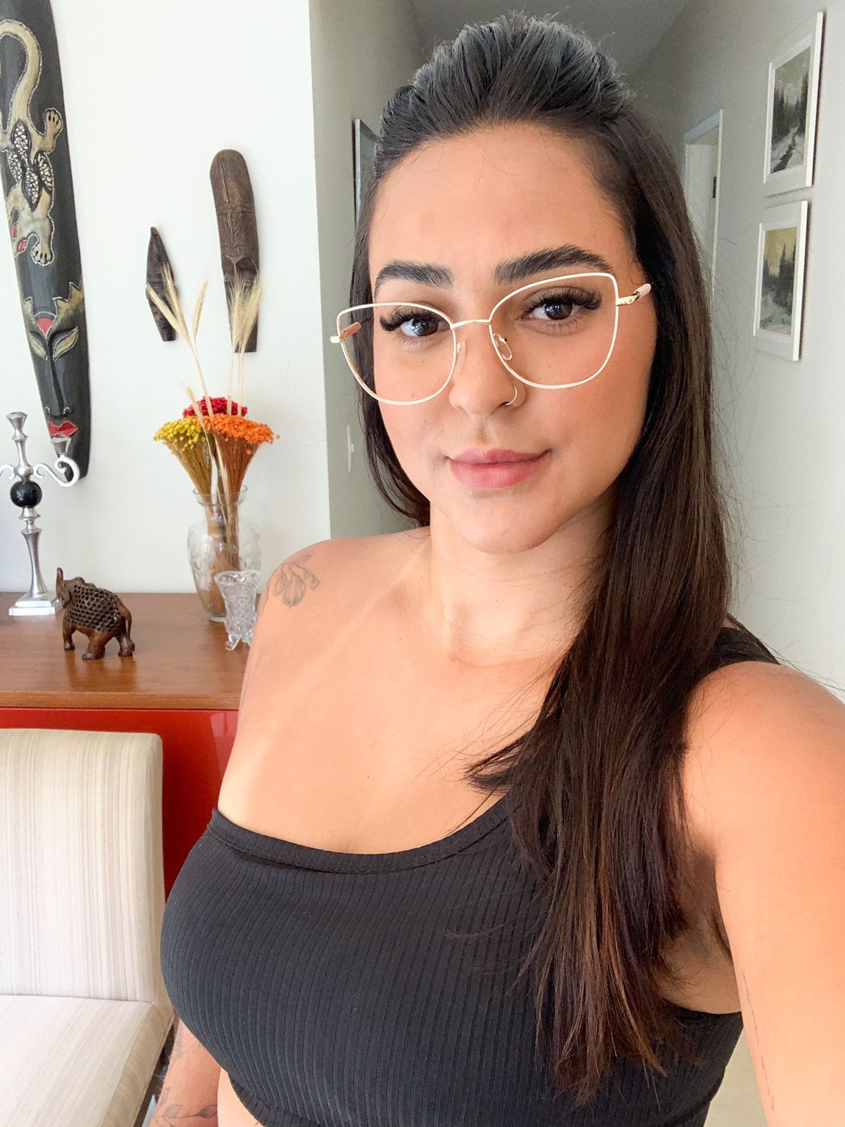 Óculos Maria - 95761 - Dourado Rosê