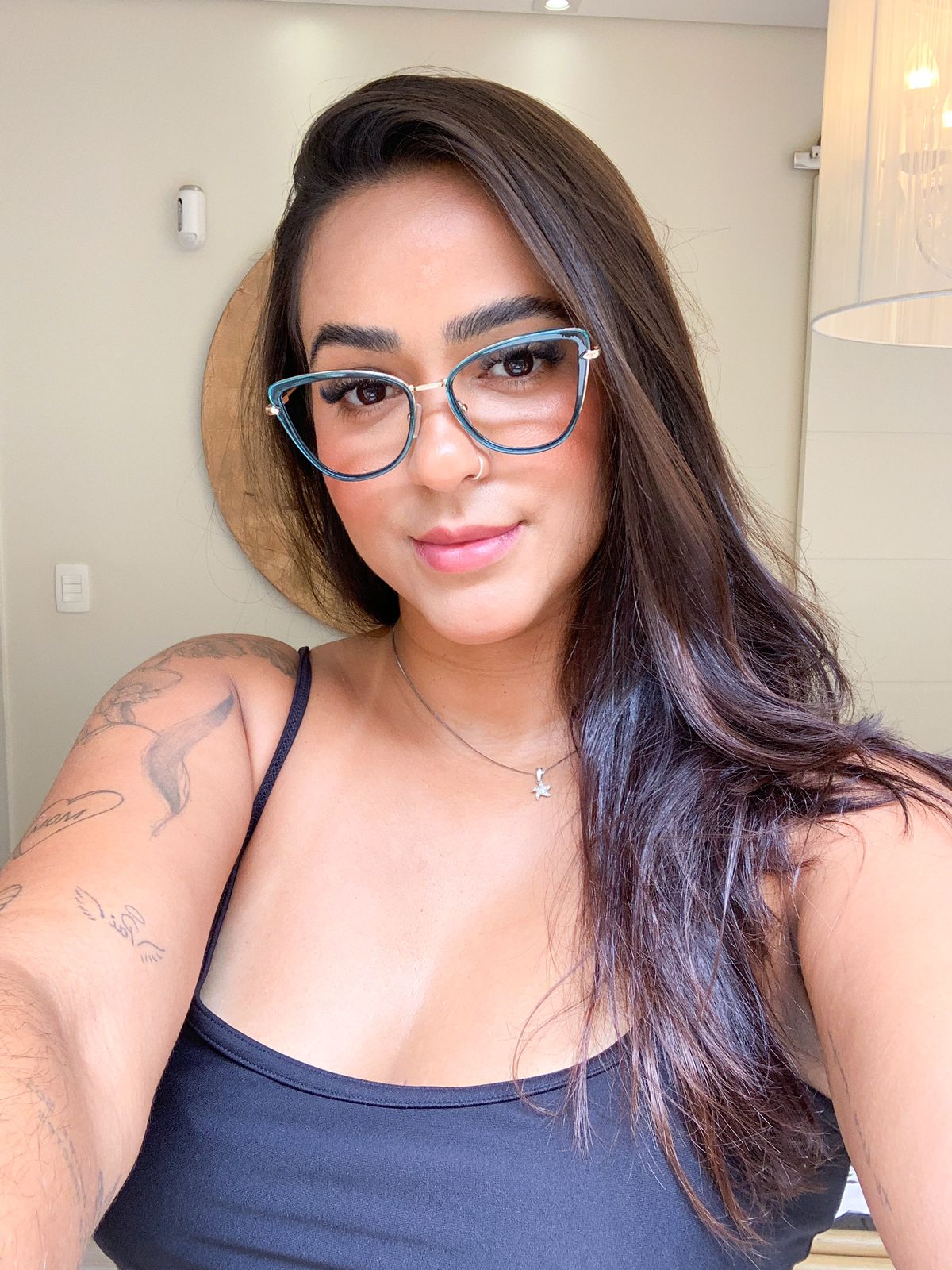 Armação 012 - Modelo Nath Azul