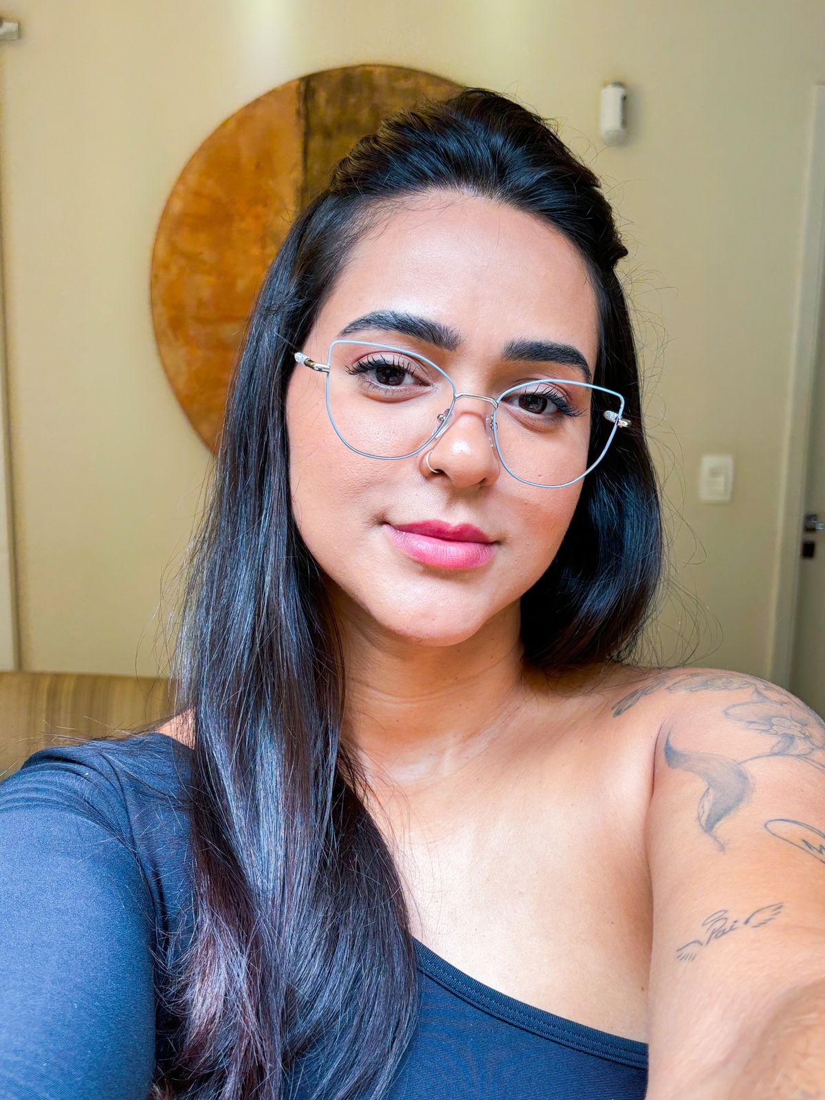 Armação 56008 - Azul - Tamanho pequeno