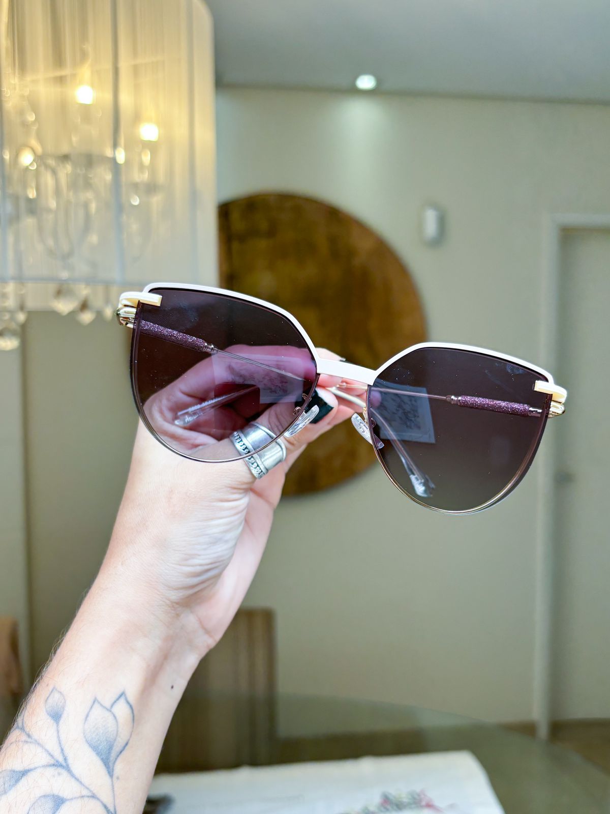 Óculos SARA - 8801 - Dourado