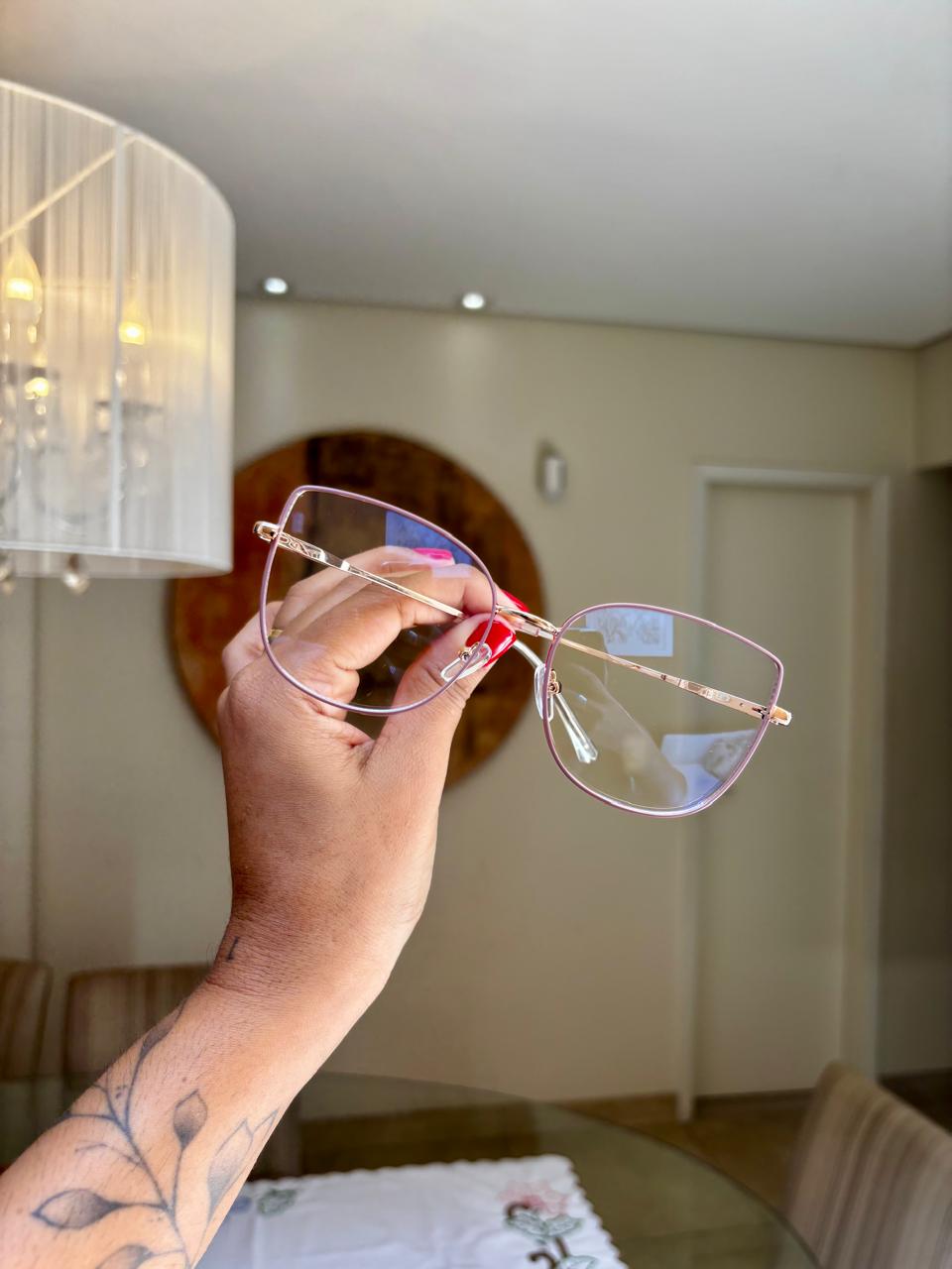 Óculos Nath 1.0 - Nude