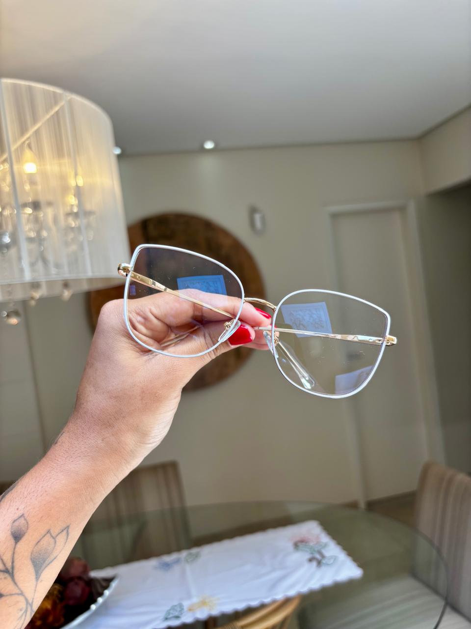 Óculos Nath 1.0 - Branco