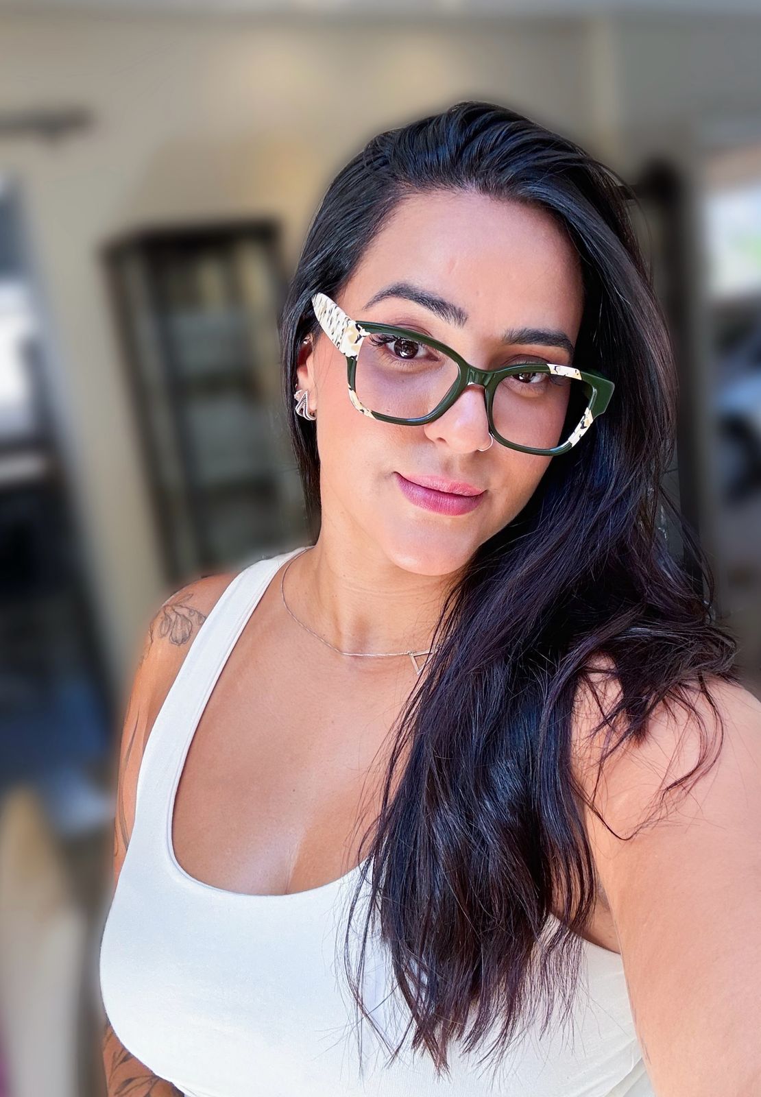 Óculos Amália - Verde musgo