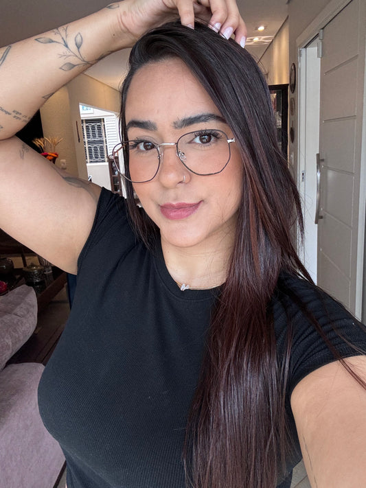 Óculos Ray - Preto com prata