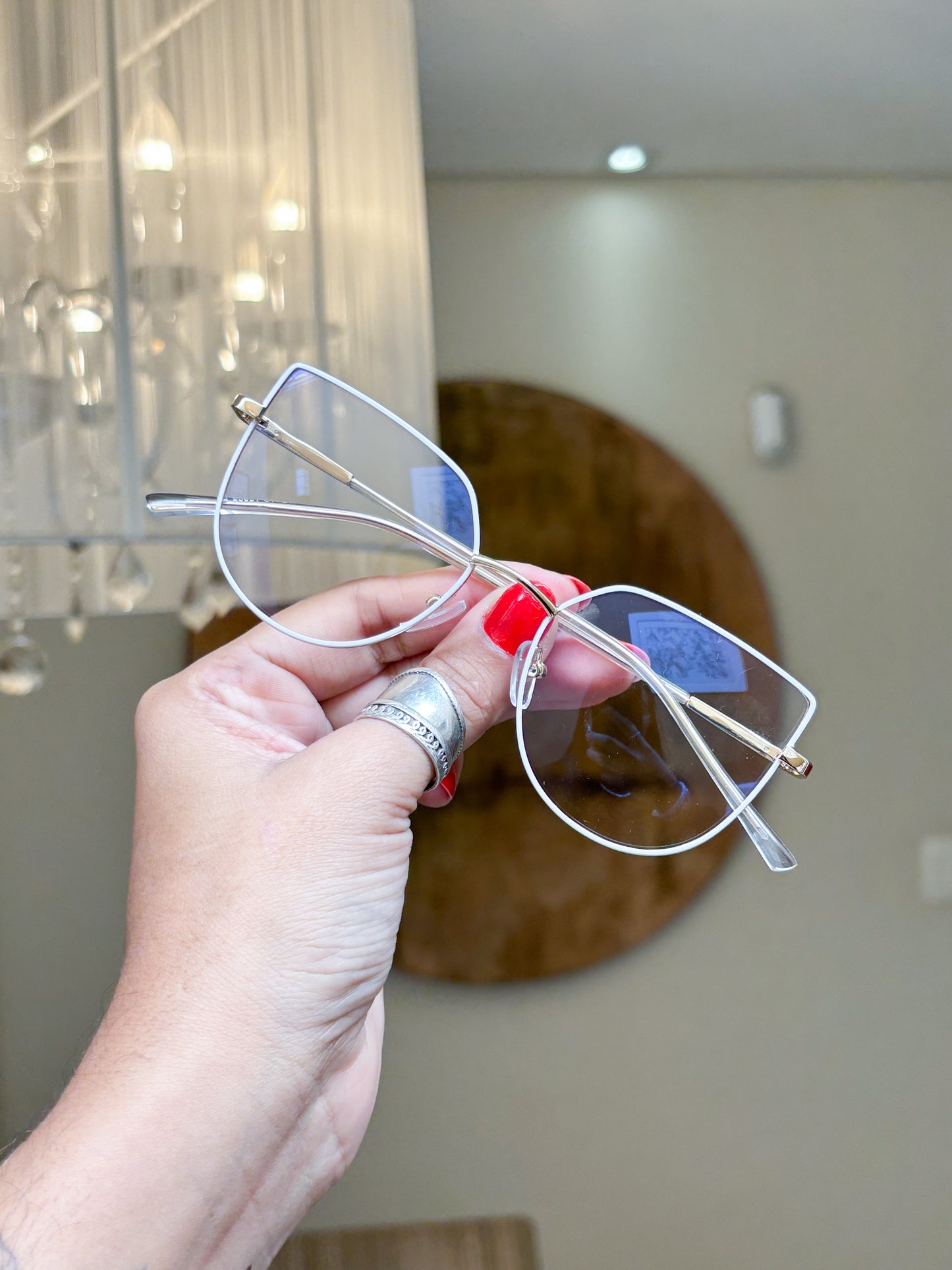 Óculos Cindy - Branco