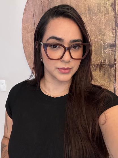 Óculos Helena - Marrom