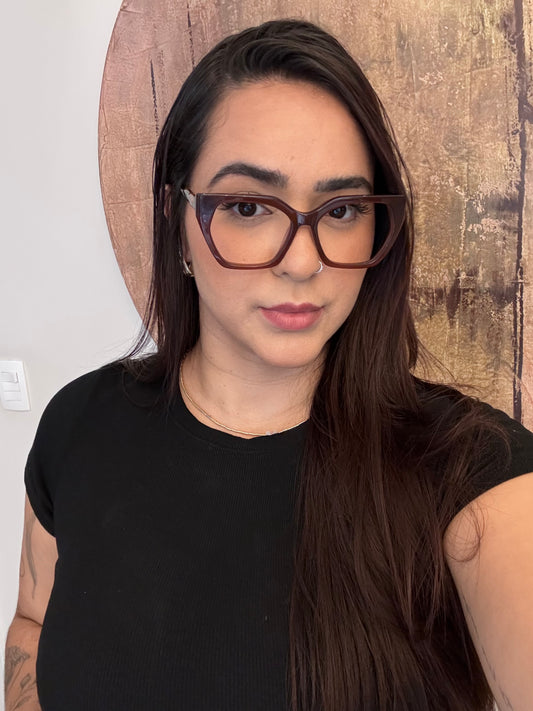 Óculos Helena - Marrom