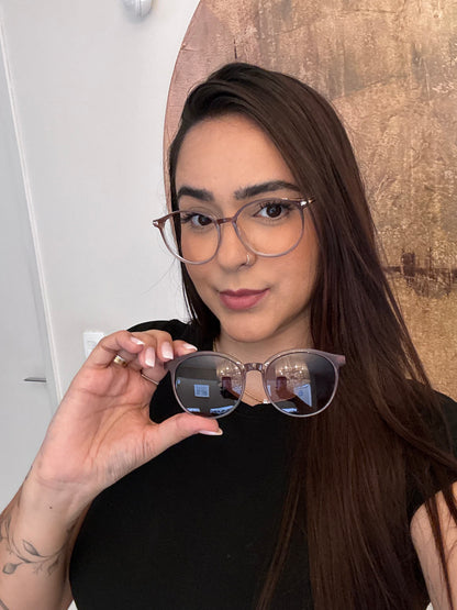 Óculos Mia - 2 em 1 - Champanhe