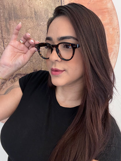 Óculos Bold - Animal Print