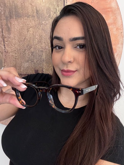 Óculos Bold - Animal Print