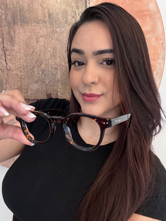 Óculos Bold - Animal Print