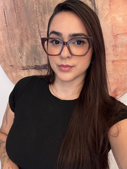 Óculos Helena - Marrom