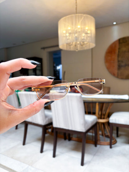 Óculos Zafira - Champanhe