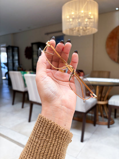 Óculos Zafira - Champanhe