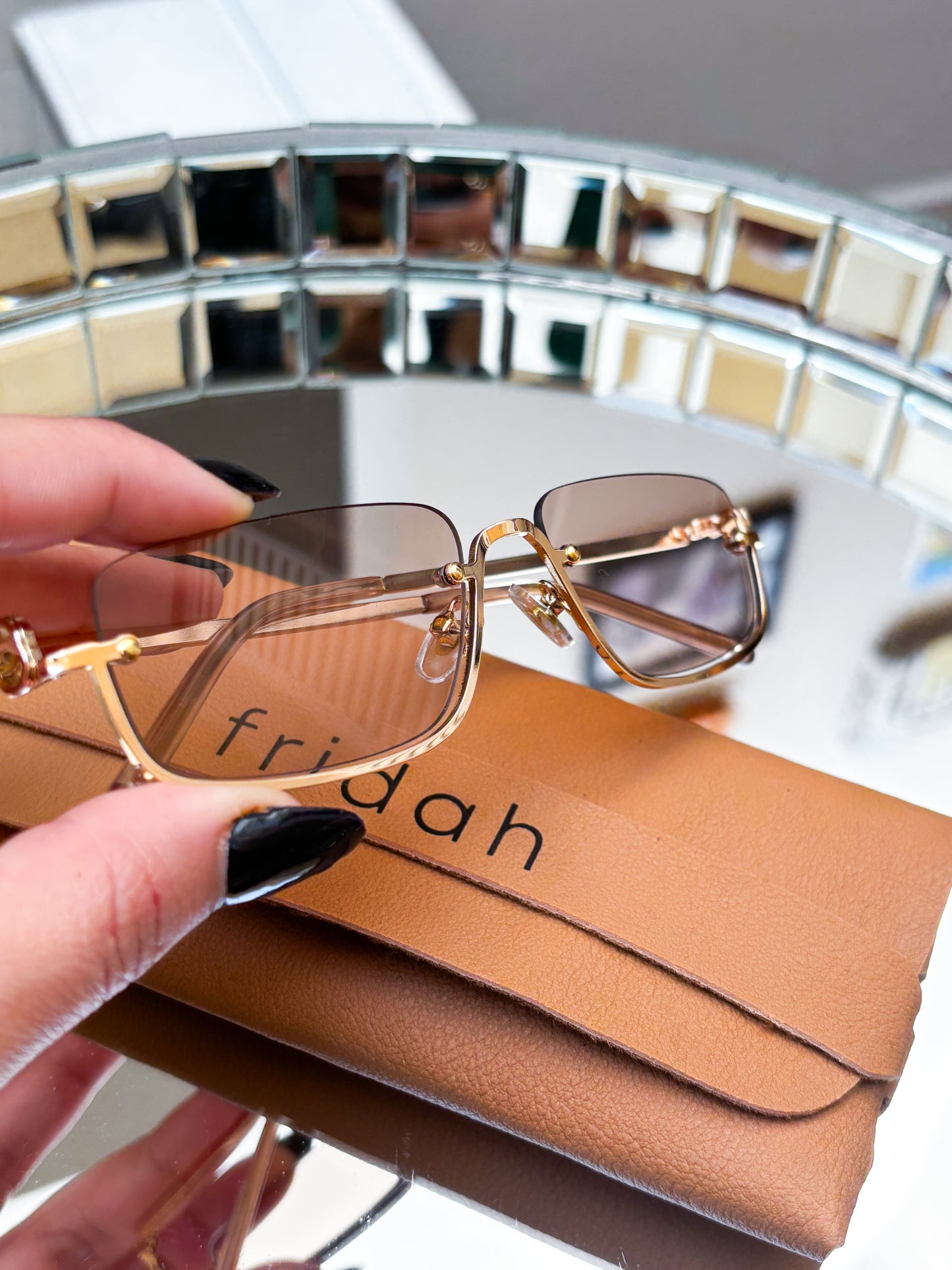 Óculos Zafira - Champanhe