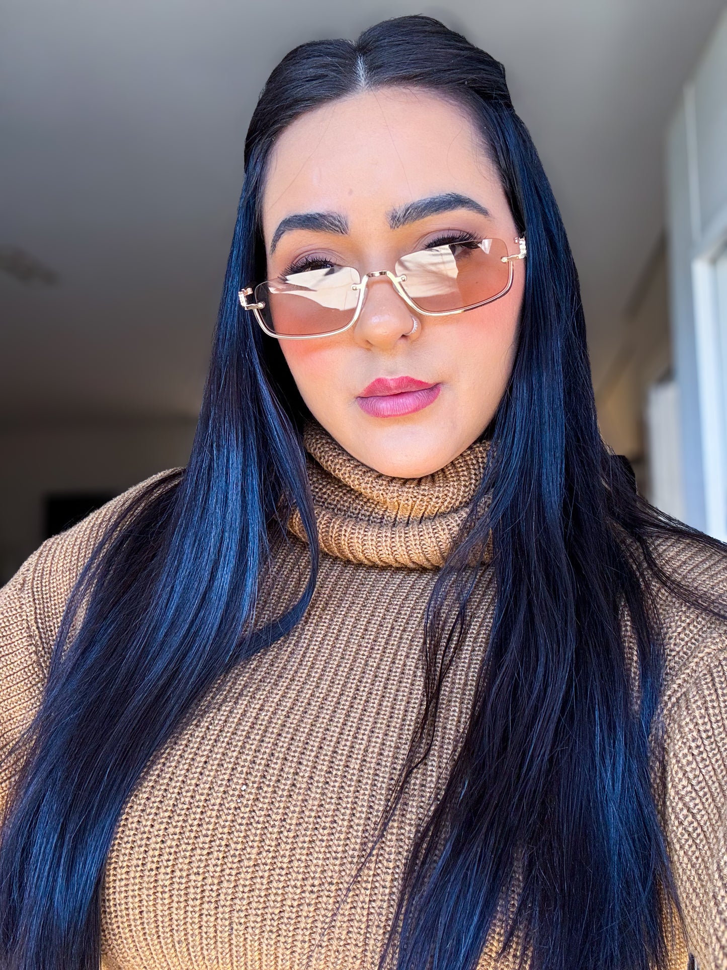 Óculos Zafira - Champanhe