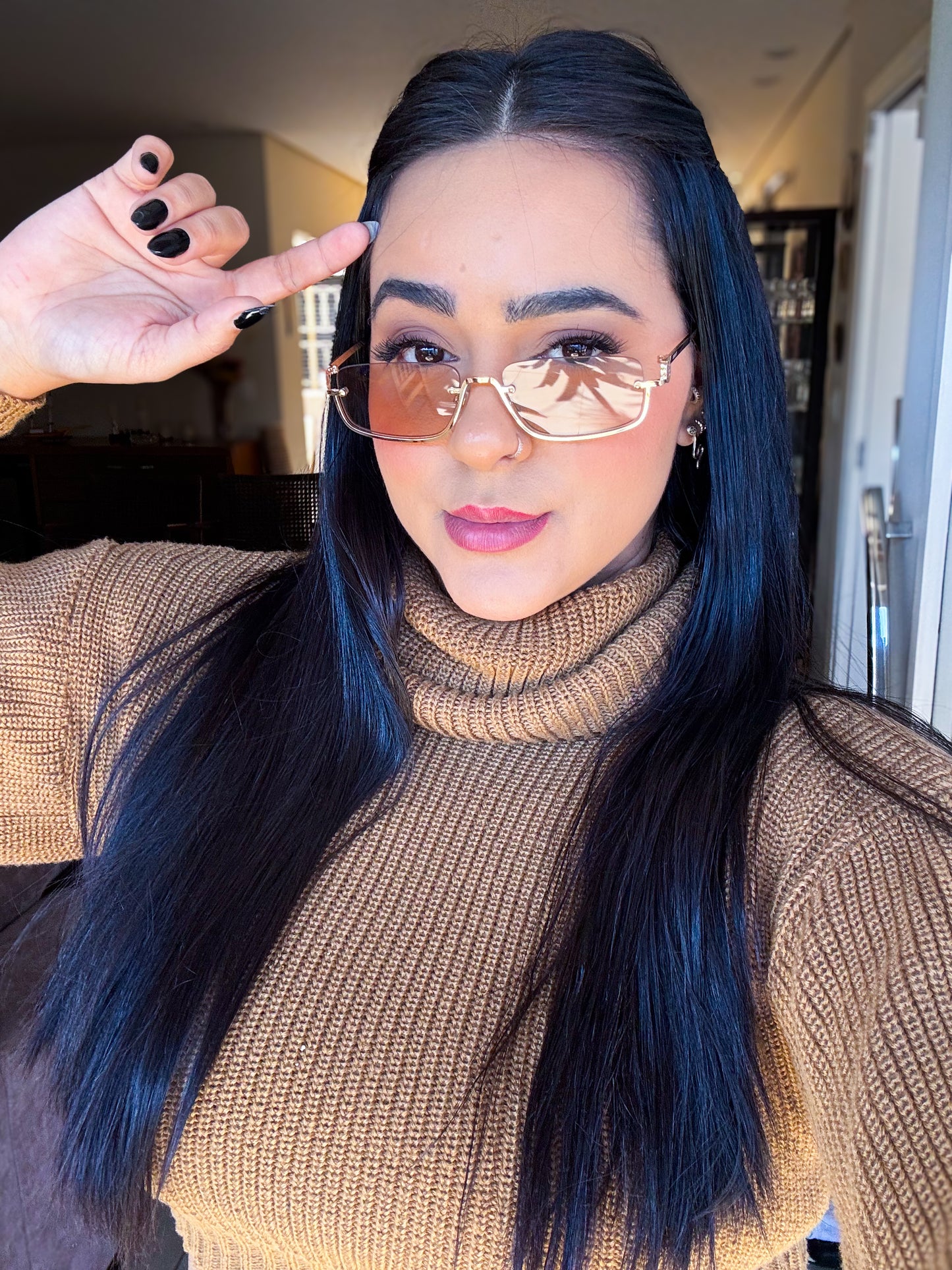 Óculos Zafira - Champanhe