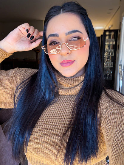 Óculos Zafira - Champanhe