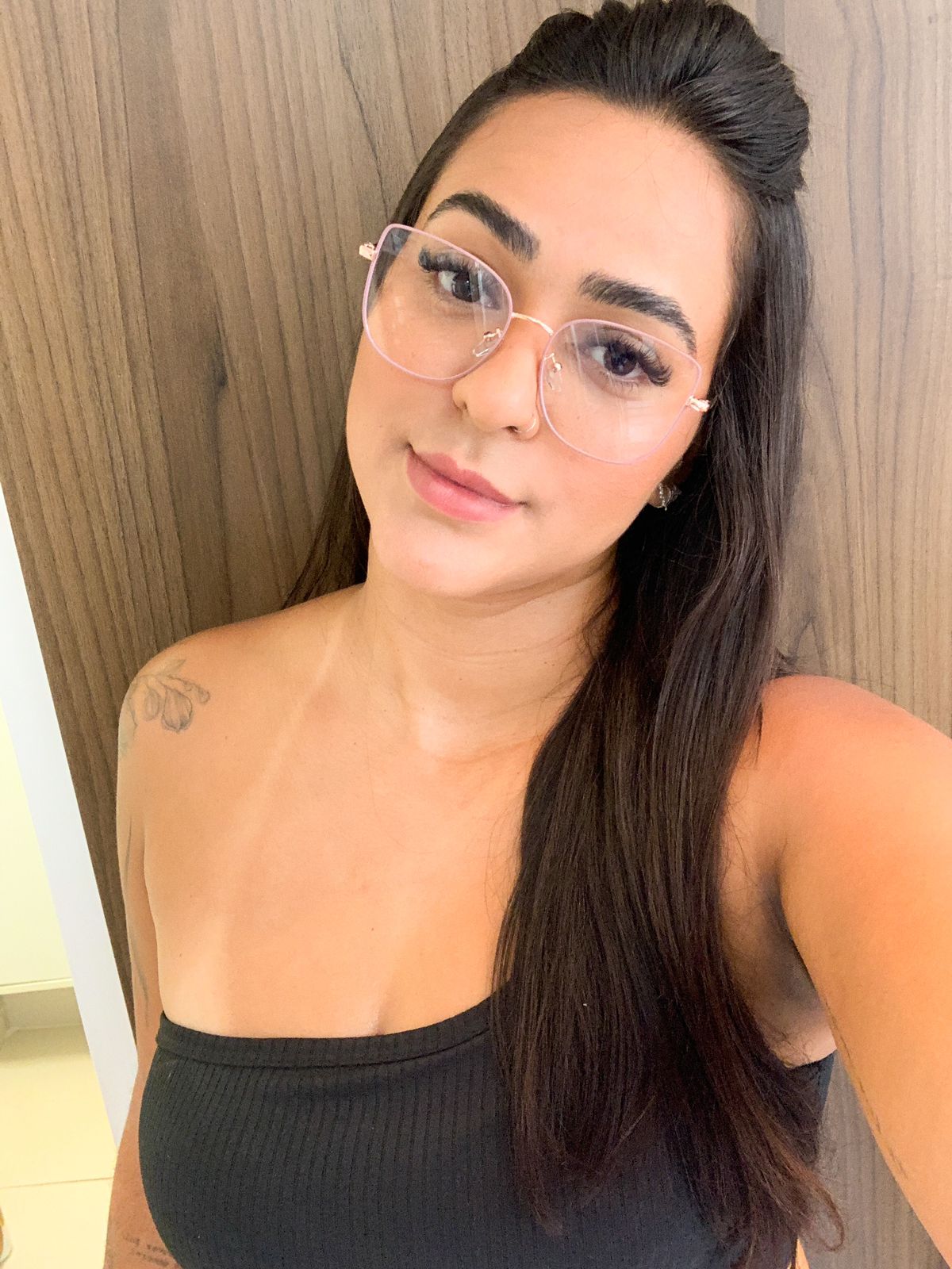 Armação 9806 - Modelo Nath 2 em 1 - Nude Rosê