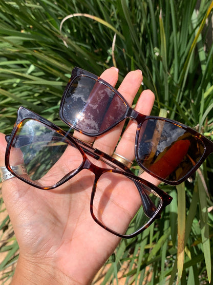 Armação 8035- Modelo 2 em 1 - Marrom