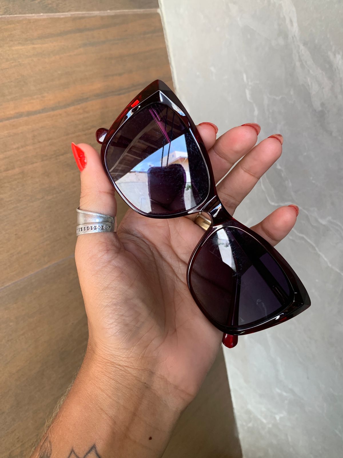 Armação 8710 - Modelo 2 em 1 - Vinho