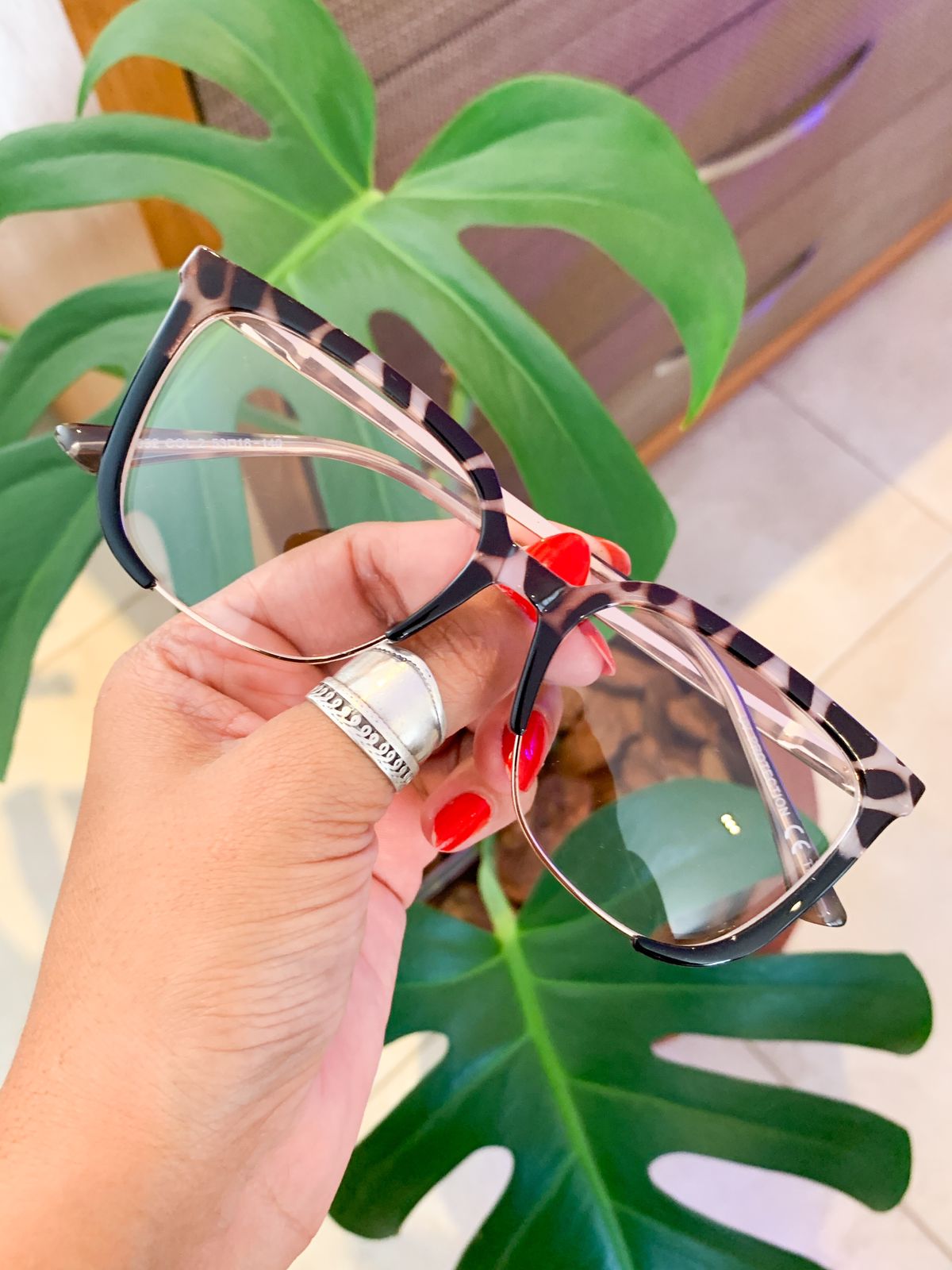 Armação 5852 - Animal Print