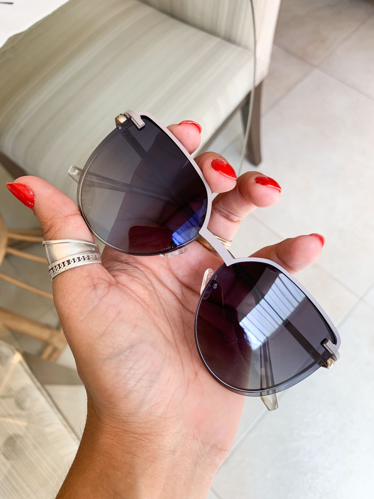 Óculos SARA - 8801 - Prata