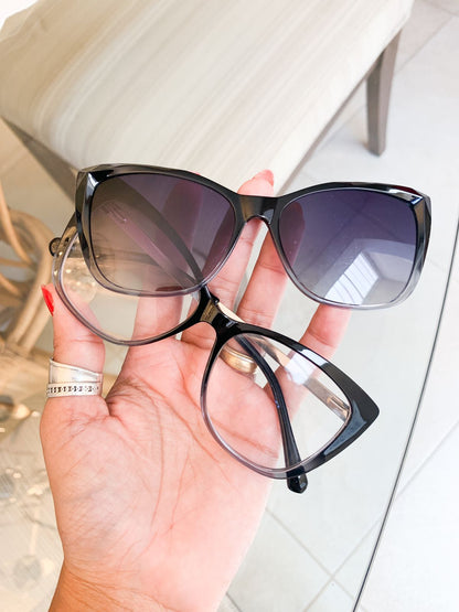 Armação 8710 - Modelo 2 em 1 - Preto