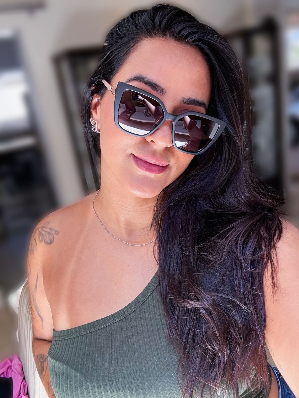 Óculos Camila - 3 em 1 - Nude rosê