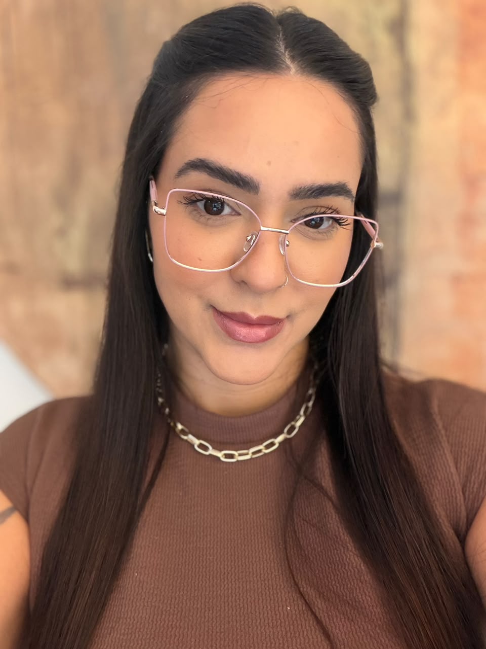 Óculos 600028 - Nude rosado