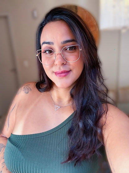 Óculos Cindy - Cinza Nude